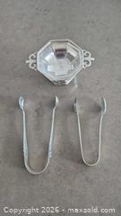 MaxSold Auction: British Hallmarked Sterling Silver Sugar Tongs & Salt Cellar - Toronto (Ontario, Canada) PARTNER MANAGED Estate Sale Online Auction - Yorkville Avenue (CONDO) PART 2