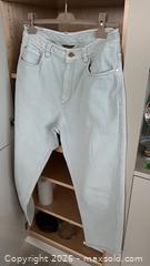 MaxSold Auction: Brunello Cuccinelli "The Baggy" Jean Mint Washed Denim Tapered Baggy Jeans Size USA 8 with Certificate of Authenticity - Toronto (Ontario, Canada) PARTNER MANAGED Estate Sale Online Auction - Yorkville Avenue (CONDO) PART 2