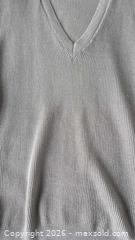 MaxSold Auction: Brunello Cucinelli Beige Linen Blend V-Neck Sweater, Size L - Toronto (Ontario, Canada) PARTNER MANAGED Estate Sale Online Auction - Yorkville Avenue (CONDO) PART 2