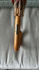 MaxSold Auction: Burberry Haymarket Check Umbrella with Curved Wooden Handle, Comes with Certificate of Authenticity - Toronto (Ontario, Canada) PARTNER MANAGED Estate Sale Online Auction - Yorkville Avenue (CONDO) PART 2
