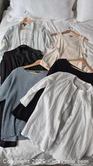 MaxSold Auction: Eileen Fisher Women's Mixed Tops Lot — 6 Pieces - Toronto (Ontario, Canada) PARTNER MANAGED Estate Sale Online Auction - Yorkville Avenue (CONDO) PART 2
