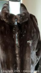MaxSold Auction: Geoffrey Beene for Holt Renfrew Dark Brown Mink Fur Coat, Knee-Length - Toronto (Ontario, Canada) PARTNER MANAGED Estate Sale Online Auction - Yorkville Avenue (CONDO) PART 2