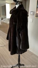 MaxSold Auction: Geoffrey Beene for Holt Renfrew Dark Brown Mink Fur Coat, Knee-Length - Toronto (Ontario, Canada) PARTNER MANAGED Estate Sale Online Auction - Yorkville Avenue (CONDO) PART 2