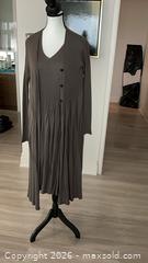 MaxSold Auction: Giorgio Armani 2-Piece Taupe Ribbed Knit Midi Dress & Cardigan, EU 48 - Toronto (Ontario, Canada) PARTNER MANAGED Estate Sale Online Auction - Yorkville Avenue (CONDO) PART 2