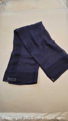 MaxSold Auction: Giorgio Armani Navy Blue Silk Scarf, 30" Square - Toronto (Ontario, Canada) PARTNER MANAGED Estate Sale Online Auction - Yorkville Avenue (CONDO) PART 2
