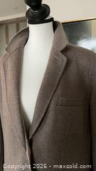 MaxSold Auction: Giorgio Armani Taupe Double Faced Cashmere Blazer EU 48, Comes with Certificate of Authenticity - Toronto (Ontario, Canada) PARTNER MANAGED Estate Sale Online Auction - Yorkville Avenue (CONDO) PART 2