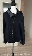 MaxSold Auction: Giorgio Armani Women's Black Viscose-Virgin Wool Zip Jacket EU46 - Toronto (Ontario, Canada) PARTNER MANAGED Estate Sale Online Auction - Yorkville Avenue (CONDO) PART 2