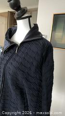 MaxSold Auction: Giorgio Armani Women's Black Viscose-Virgin Wool Zip Jacket EU46 - Toronto (Ontario, Canada) PARTNER MANAGED Estate Sale Online Auction - Yorkville Avenue (CONDO) PART 2
