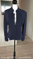 MaxSold Auction: Giorgio Armani Women's Navy Tailored Knit Jacket Size 46 (EU), Comes with Certificate of Authenticity - Toronto (Ontario, Canada) PARTNER MANAGED Estate Sale Online Auction - Yorkville Avenue (CONDO) PART 2