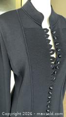 MaxSold Auction: Giorgio Armani Women's Navy Tailored Knit Jacket Size 46 (EU), Comes with Certificate of Authenticity - Toronto (Ontario, Canada) PARTNER MANAGED Estate Sale Online Auction - Yorkville Avenue (CONDO) PART 2