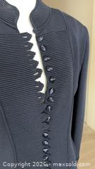 MaxSold Auction: Giorgio Armani Women's Navy Tailored Knit Jacket Size 46 (EU), Comes with Certificate of Authenticity - Toronto (Ontario, Canada) PARTNER MANAGED Estate Sale Online Auction - Yorkville Avenue (CONDO) PART 2