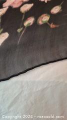 MaxSold Auction: Givenchy Silk Chiffon Scarf, Black & Pink Floral — Approx. 48" Square With Certificate of Authenticity - Toronto (Ontario, Canada) PARTNER MANAGED Estate Sale Online Auction - Yorkville Avenue (CONDO) PART 2