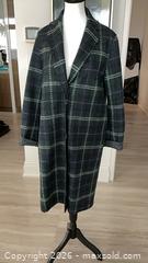 MaxSold Auction: Harris Wharf London 100% Virgin Wool Windowpane Coat, Size 42 IT - Toronto (Ontario, Canada) PARTNER MANAGED Estate Sale Online Auction - Yorkville Avenue (CONDO) PART 2