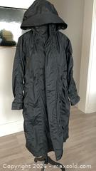 MaxSold Auction: Issey Miyake Black Nylon Hooded Raincoat Size 4 (Japanese), Comes with Certificate of Authenticity - Toronto (Ontario, Canada) PARTNER MANAGED Estate Sale Online Auction - Yorkville Avenue (CONDO) PART 2