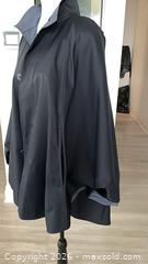 MaxSold Auction: Issey Miyake Navy Cape with Sleeves, Polyester, One Size, Comes with Certificate of Authenticity - Toronto (Ontario, Canada) PARTNER MANAGED Estate Sale Online Auction - Yorkville Avenue (CONDO) PART 2