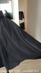 MaxSold Auction: Issey Miyake Navy Cape with Sleeves, Polyester, One Size, Comes with Certificate of Authenticity - Toronto (Ontario, Canada) PARTNER MANAGED Estate Sale Online Auction - Yorkville Avenue (CONDO) PART 2
