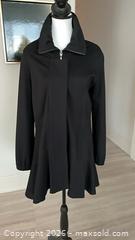 MaxSold Auction: Joseph Ribkoff Black Flared A-line Coat US 8 - Toronto (Ontario, Canada) PARTNER MANAGED Estate Sale Online Auction - Yorkville Avenue (CONDO) PART 2