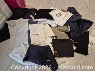 MaxSold Auction: Large Lot of Designer Dust/Storage Bags Assortment - Toronto (Ontario, Canada) PARTNER MANAGED Estate Sale Online Auction - Yorkville Avenue (CONDO) PART 2