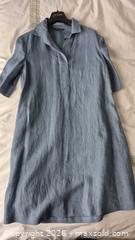 MaxSold Auction: Loro Piana Linen Shirt Dress, Size M, Light Blue, Includes Certificate of Authenticity - Toronto (Ontario, Canada) PARTNER MANAGED Estate Sale Online Auction - Yorkville Avenue (CONDO) PART 2