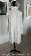 MaxSold Auction: Loro Piana Storm System Freetime Windmate Rain Coat Size 46 Beige/Cream Coat - Toronto (Ontario, Canada) PARTNER MANAGED Estate Sale Online Auction - Yorkville Avenue (CONDO) PART 2