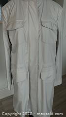 MaxSold Auction: Loro Piana Storm System Freetime Windmate Rain Coat Size 46 Beige/Cream Coat - Toronto (Ontario, Canada) PARTNER MANAGED Estate Sale Online Auction - Yorkville Avenue (CONDO) PART 2
