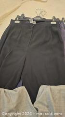 MaxSold Auction: Lot of 6 Women's Dress Pants Sizes M-L Black Navy Gray - Toronto (Ontario, Canada) PARTNER MANAGED Estate Sale Online Auction - Yorkville Avenue (CONDO) PART 2
