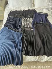 MaxSold Auction: Lot of 8 Women's Skirts (Large) Pleated, A-line, Straight - Toronto (Ontario, Canada) PARTNER MANAGED Estate Sale Online Auction - Yorkville Avenue (CONDO) PART 2