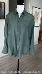 MaxSold Auction: New with Tags Brunello Cucinelli Silk Button-Down Blouse, Size S, Ash Green - Toronto (Ontario, Canada) PARTNER MANAGED Estate Sale Online Auction - Yorkville Avenue (CONDO) PART 2