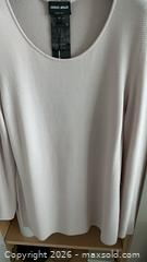 MaxSold Auction: New With Tags Giorgio Armani Sweater Size 48 Light Pink - Toronto (Ontario, Canada) PARTNER MANAGED Estate Sale Online Auction - Yorkville Avenue (CONDO) PART 2