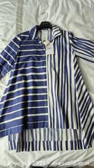 MaxSold Auction: New With Tags MaxMara Striped Cotton Long Beach Blouse US 12 / EU 42 - Toronto (Ontario, Canada) PARTNER MANAGED Estate Sale Online Auction - Yorkville Avenue (CONDO) PART 2