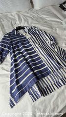 MaxSold Auction: New With Tags MaxMara Striped Cotton Long Beach Blouse US 12 / EU 42 - Toronto (Ontario, Canada) PARTNER MANAGED Estate Sale Online Auction - Yorkville Avenue (CONDO) PART 2