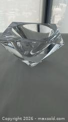 MaxSold Auction: Orrefors Crystal Decorative Bowl, Cut Faceted Clear, Width ~6 in - Toronto (Ontario, Canada) PARTNER MANAGED Estate Sale Online Auction - Yorkville Avenue (CONDO) PART 2