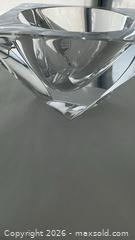 MaxSold Auction: Orrefors Crystal Decorative Bowl, Cut Faceted Clear, Width ~6 in - Toronto (Ontario, Canada) PARTNER MANAGED Estate Sale Online Auction - Yorkville Avenue (CONDO) PART 2