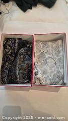 MaxSold Auction: Pair of Faliero Sarti Modal Cashmere Scarves made in Italy With Holt Renfrew Boxes - Toronto (Ontario, Canada) PARTNER MANAGED Estate Sale Online Auction - Yorkville Avenue (CONDO) PART 2