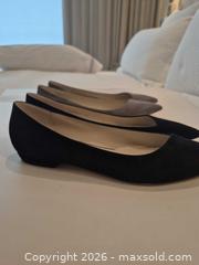 MaxSold Auction: Pair of Giorgio Armani Pointed Toe Suede Flats, EU 38 (US ~7-8) - Toronto (Ontario, Canada) PARTNER MANAGED Estate Sale Online Auction - Yorkville Avenue (CONDO) PART 2