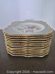 MaxSold Auction: Royal Doulton Rose Motif Dessert/Salad Plate 7.5" Lot of 12 - Toronto (Ontario, Canada) PARTNER MANAGED Estate Sale Online Auction - Yorkville Avenue (CONDO) PART 2