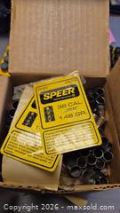 MaxSold Auction: Speer .38 Cal 148 gr Swaged Lead Casings (lubricated) - Toronto (Ontario, Canada) PARTNER MANAGED Estate Sale Online Auction - Yorkville Avenue (CONDO) PART 2