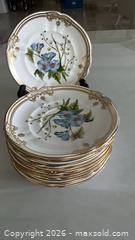 MaxSold Auction: Spode Fine Bone China Floral Plates, Stafford Flowers, 10 pcs - Toronto (Ontario, Canada) PARTNER MANAGED Estate Sale Online Auction - Yorkville Avenue (CONDO) PART 2