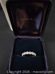 MaxSold Auction: Tiffany & Co. Platinum Diamond Eternity Band, 3.36 ct with Certificate of Appraisal (Lot 1 of 3) - Toronto (Ontario, Canada) PARTNER MANAGED Estate Sale Online Auction - Yorkville Avenue (CONDO) PART 2