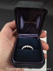 MaxSold Auction: Tiffany & Co. Platinum Diamond Eternity Band, 3.36 ct with Certificate of Appraisal (Lot 2 of 3) - Toronto (Ontario, Canada) PARTNER MANAGED Estate Sale Online Auction - Yorkville Avenue (CONDO) PART 2