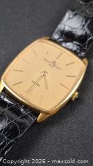 MaxSold Auction: Vintage Baume & Mercier Lucas 18K Gold Wristwatch with Case - Toronto (Ontario, Canada) PARTNER MANAGED Estate Sale Online Auction - Yorkville Avenue (CONDO) PART 2