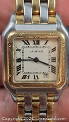MaxSold Auction: Vintage Cartier Panthère Two-Tone 18 K Yellow Gold & Stainless Steel Watch with Original Receipt and Appraisal - Toronto (Ontario, Canada) PARTNER MANAGED Estate Sale Online Auction - Yorkville Avenue (CONDO) PART 2