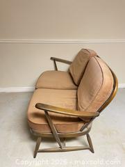 MaxSold Auction: Brown Velvet Loveseat - Ottawa (Ontario, Canada) PARTNER MANAGED Downsizing Online Auction - Hamelin Crescent