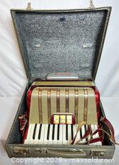 MaxSold Auction: Hohner Student VM Accordion  and Chrometta Harmonica Lot - Ottawa (Ontario, Canada) PARTNER MANAGED Downsizing Online Auction - Hamelin Crescent