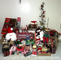 MaxSold Auction: Large Lot of Christmas Decor - Ottawa (Ontario, Canada) PARTNER MANAGED Downsizing Online Auction - Hamelin Crescent