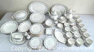 MaxSold Auction: Royal Albert Memory Lane Bone China Dinner & Serving Set - Ottawa (Ontario, Canada) PARTNER MANAGED Downsizing Online Auction - Hamelin Crescent