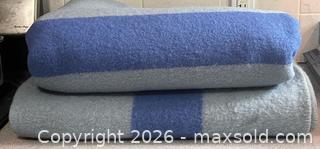 MaxSold Auction: Vintage 4 point Hudson Bay Blankets (Pair) - Ottawa (Ontario, Canada) PARTNER MANAGED Downsizing Online Auction - Hamelin Crescent