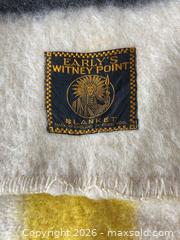 MaxSold Auction: Vintage Hudson Bay Wool Cream with Green, Red, Yellow Stripes No. 2 - Ottawa (Ontario, Canada) PARTNER MANAGED Downsizing Online Auction - Hamelin Crescent