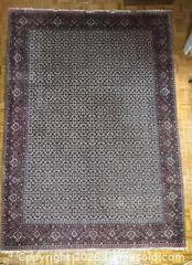 MaxSold Auction: Wool Persian Badjar Area Rug - Ottawa (Ontario, Canada) PARTNER MANAGED Downsizing Online Auction - Hamelin Crescent