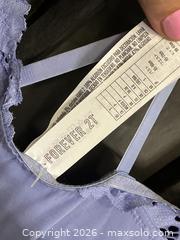 MaxSold Auction: Forever 21- Lavender Lace Strappy Bodysuit, Size S - Antioch (California, USA) SELLER MANAGED Downsizing Online Auction -  Mahogany Way (STORAGE)